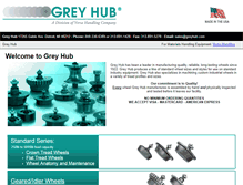 Tablet Screenshot of greyhub.com